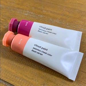 Glossier cloud paint haze & beam